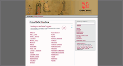 Desktop Screenshot of chinastyle.cn